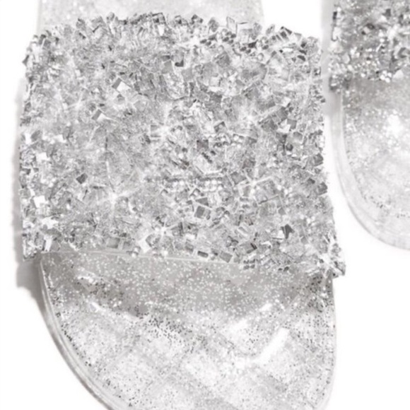 💥LAST PAIR💥 NWT💠Sparkly jelly slides!! - Picture 3 of 6